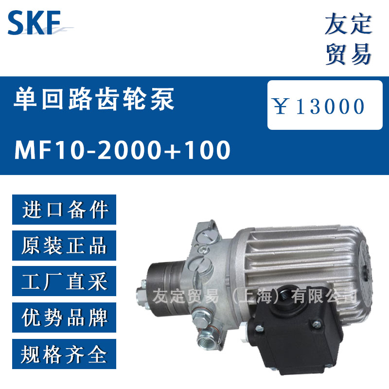 瑞典SKF MF10-2000+100單回路齒輪泵