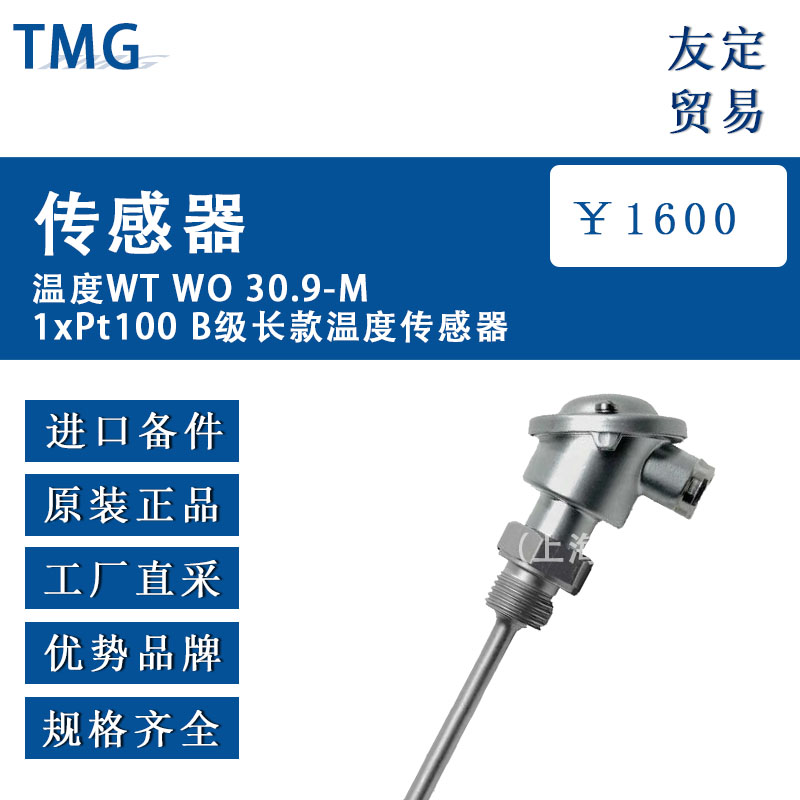 德國(guó)TMG   WT WO 30.9-M1xPt100 B級(jí)長(zhǎng)款溫度傳感器